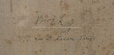  / Portrét paní Javůrkové / Václav Brožík