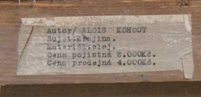  / Krajina / Alois Kohout (Lecoque)