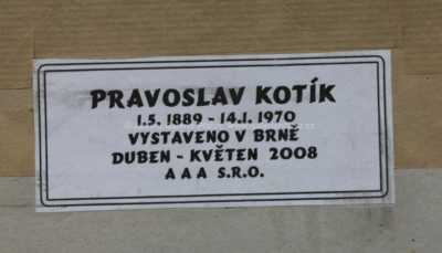  / Pohled na město / Pravoslav Kotík