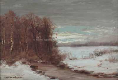  / Zasněžený potok / Otakar Hůrka