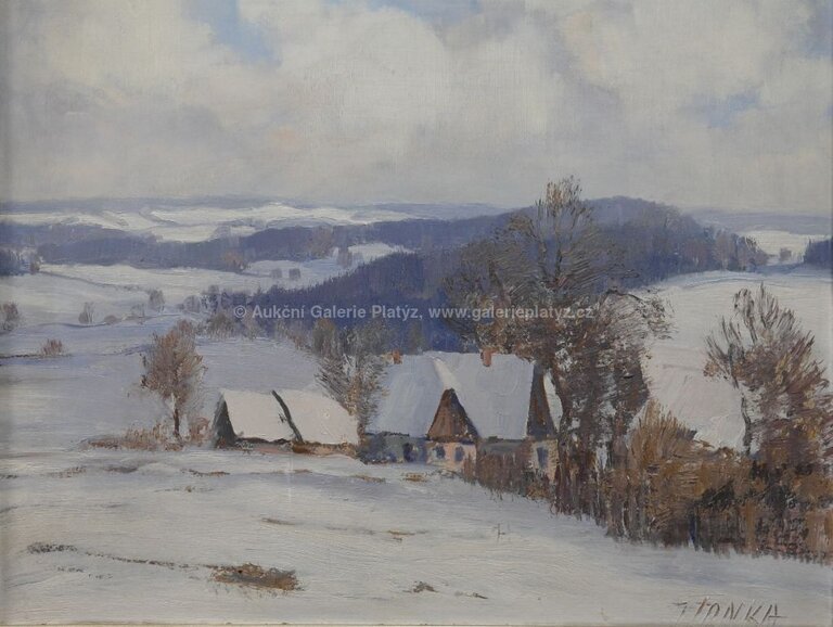  / Zasněžené chaloupky / Jaroslav Trnka