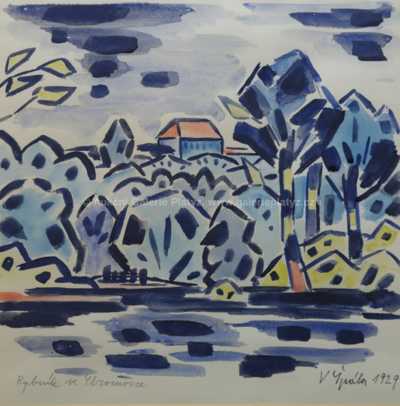  / Rybník ve Stromovce / Václav Špála