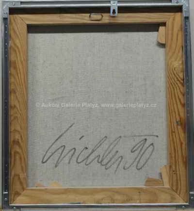  / Jarní motiv červený / Oldřich Eichler