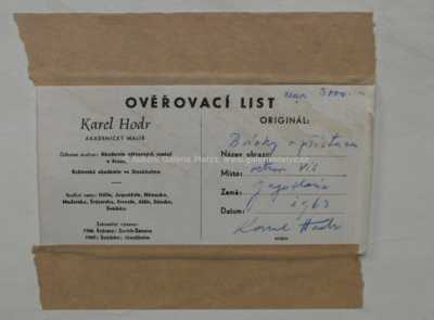  / Bárky v přístavu ostrov Vis / Karel Hodr