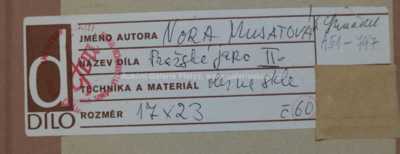  / Pražské jaro II. / Nora Musatová