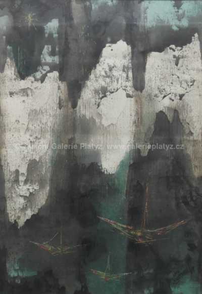  / Abstraktní vlašťovky / Jaromír Skřivánek