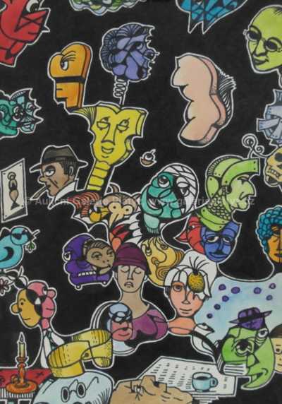  / Konvolut 73 kreseb / Vilém Logner