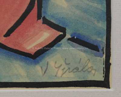  / Odpočívající dívka / Václav Špála