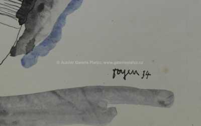  / Stromy v krajině / Marie Čermínová - Toyen