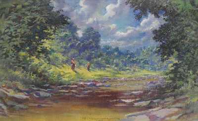  / Na potoce / František Myslivec