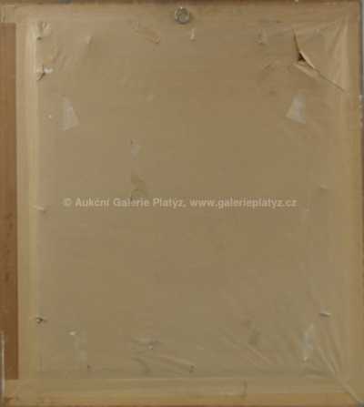  / Průhled lesem / V. Valenta