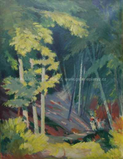  / Prosluněný les / Karel Jílek