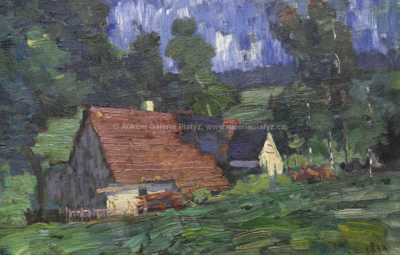  / Chaloupka pod strání / Rober Hermann Sterl