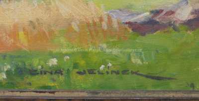  / Pohorská vesnička / František Cína - Jelínek