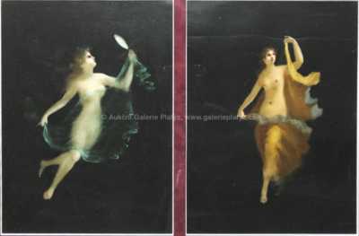  / Čtyři divadelní múzy / Ferdinand Leeke