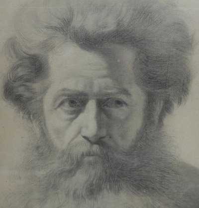  / Portrét muže / Antonín Chittussi