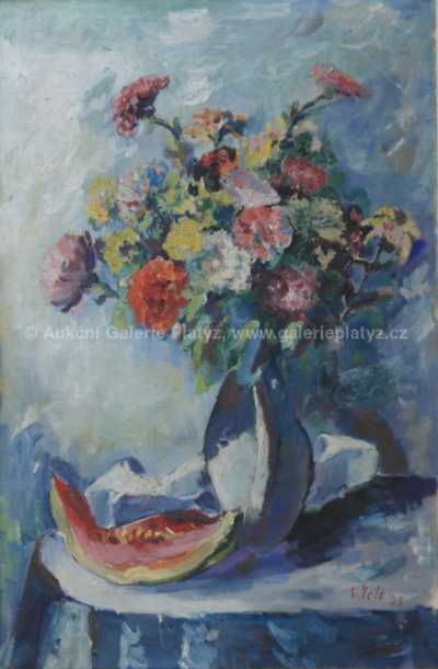  / Kytice s melounem / Ladislav Vele