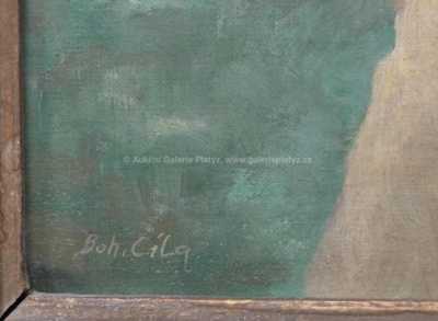  / Sedláci s kosou / Bohumír Číla