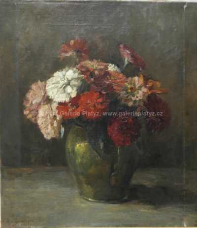  / Květinové zátiší /   Autor neurčen