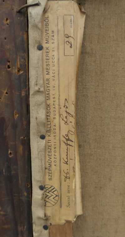  / Zátiší s květinou / Lajos  Kunffy