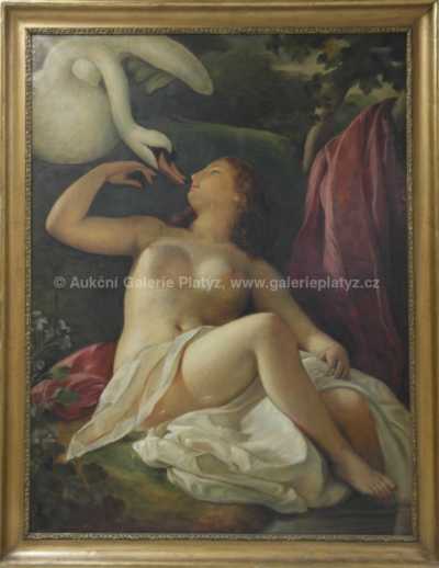Autor neurčen - Leda s labutí