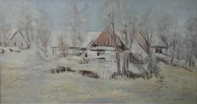  / Zimní vesnička / Karel Jan Sigmund