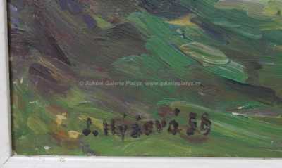  / Na jaře u Křivého / Jaroslava  Hýžová Fišerová