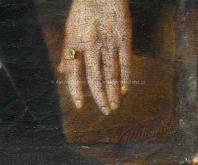  / Sedící měšťan / J. Václav Mysliveček