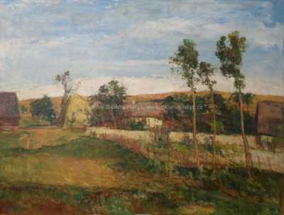  / Podzimní vesnička /   Neznačeno