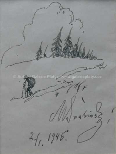  / Na horách / Max Švabinský