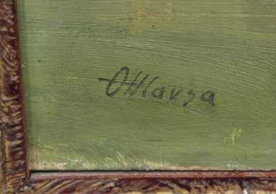  / Stavení pod stromy / Oldřich Hlavsa