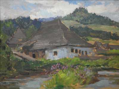  / Chaloupka u potoka / Gustav Macoun