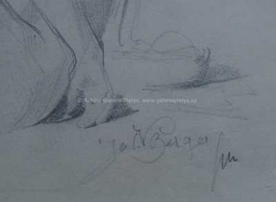  / Studie postavy / Julius Viktor Berger