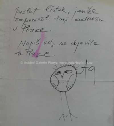  / Milý Vicku 4.9.1987 / Ota Janeček