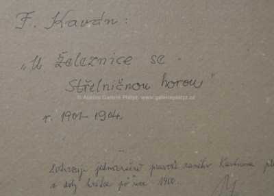  / U Železnice se Střelničnou horou / František Kaván