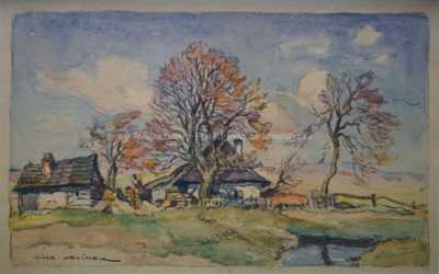  / Podzimní chaloupky / František Cína - Jelínek