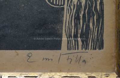  / Kubistická kompozice / Emil Filla
