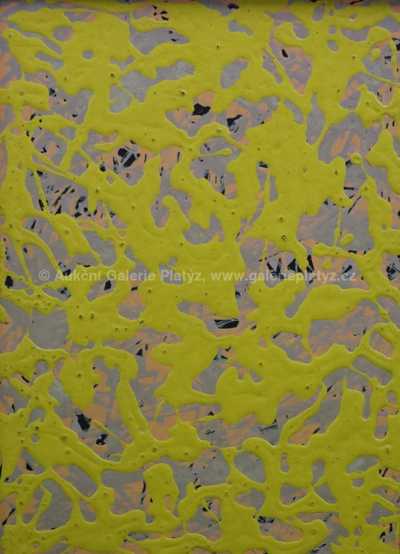  / Žlutá kompozice / Jaroslav Vožniak
