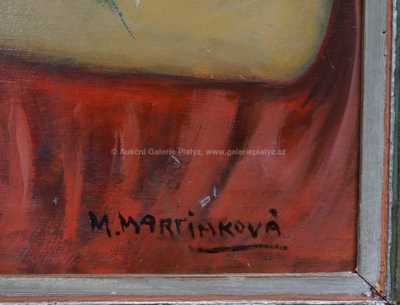  / Dívka s kopretinami / Marie Martínková
