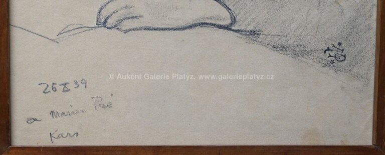  / Muž s dýmkou / Georges Kars