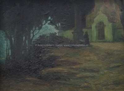  / Před kostelem / Karel Rašek