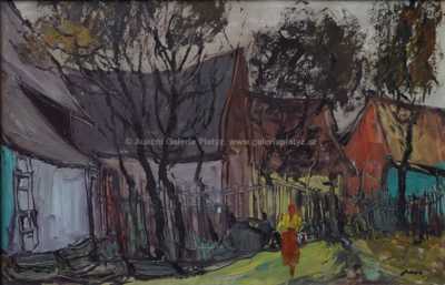  / Mezi chaloupkami / František  Max