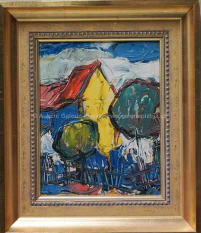 František Max - Stromy před domem