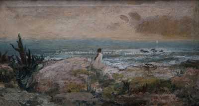  / Najáda na mořském břehu / Beneš (Benedikt Julius) Knüpfer