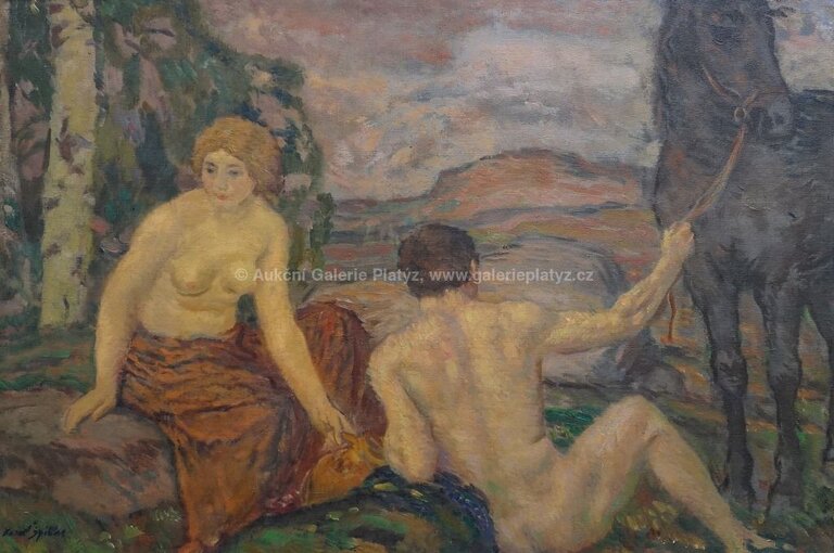  / Plavení koní / Karel Špillar