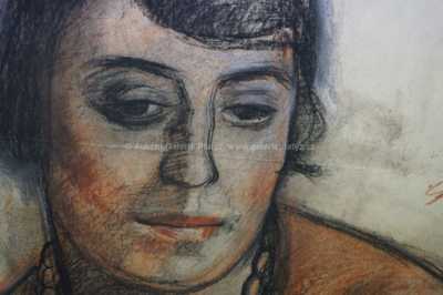  / Dívka s náhrdelníkem / Georges Kars