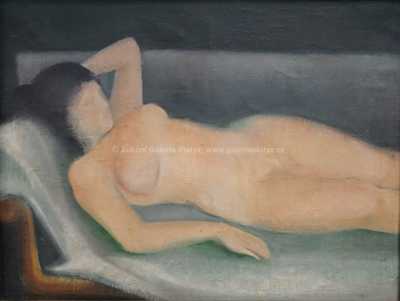  / Ležící akt /   Neznačeno