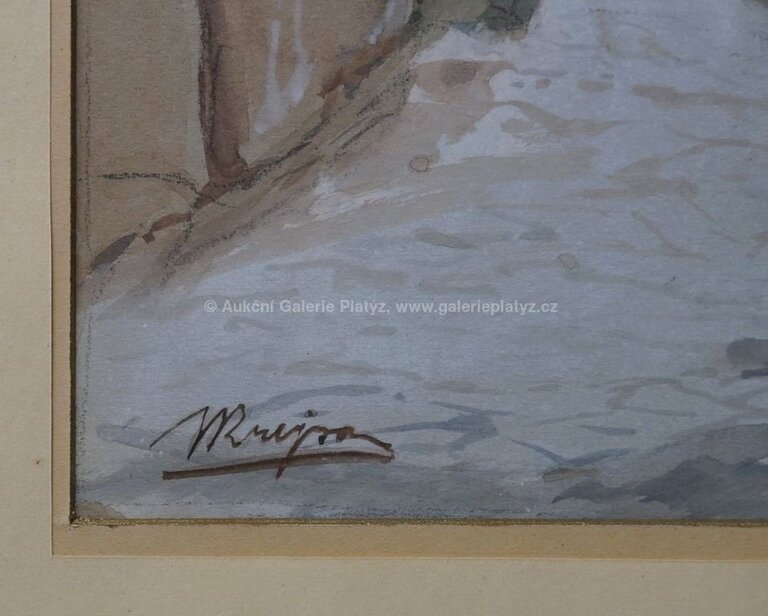  / Ulička na starém městě / Josef Krejsa