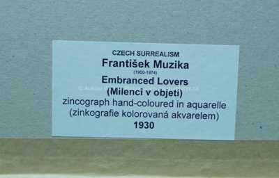  / Milenci v objetí / František Muzika