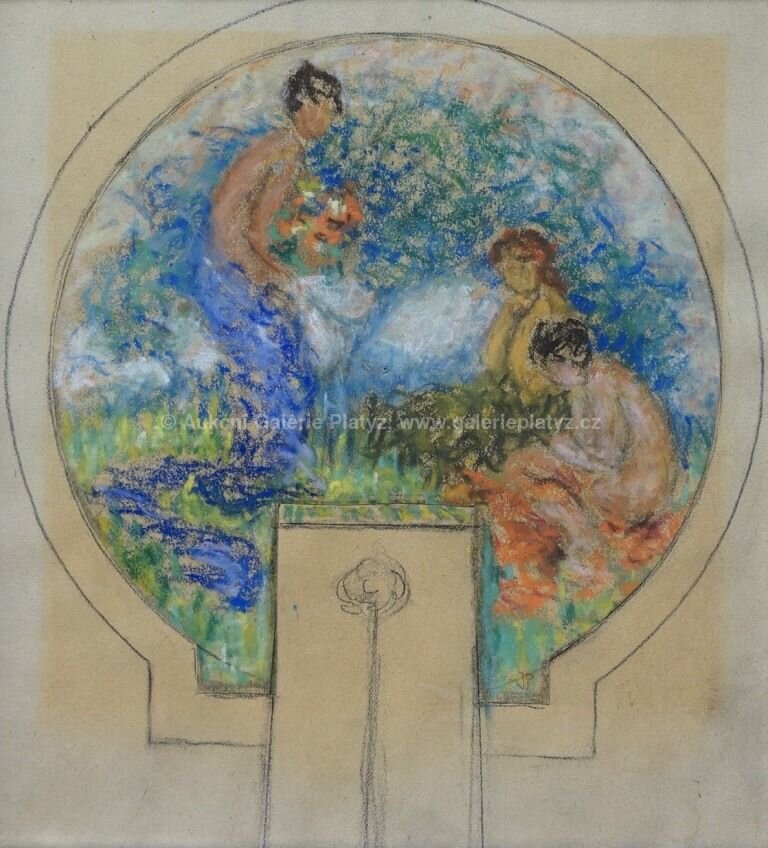  / Alegorie jara / Jan Preisler